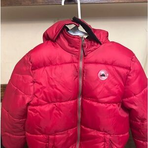 Used Boys (8) Red “Puffer” Coat!